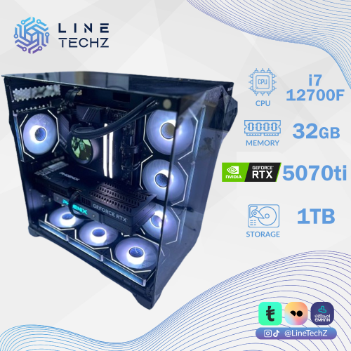 تجميعة إحترافية | كرت شاشة GeForce RTX 5070 TI معا...