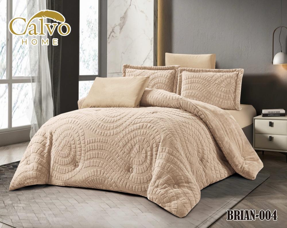 طقم مفرش شتوي بيرين 6 قطع