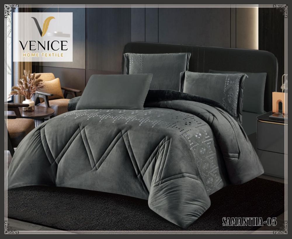 طقم مفرش سامانتا شتوي 6 قطع