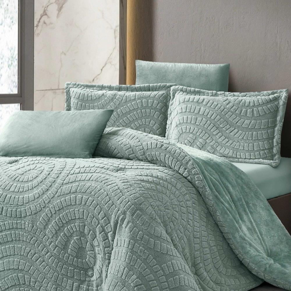 طقم مفرش شتوي بيرين 6 قطع