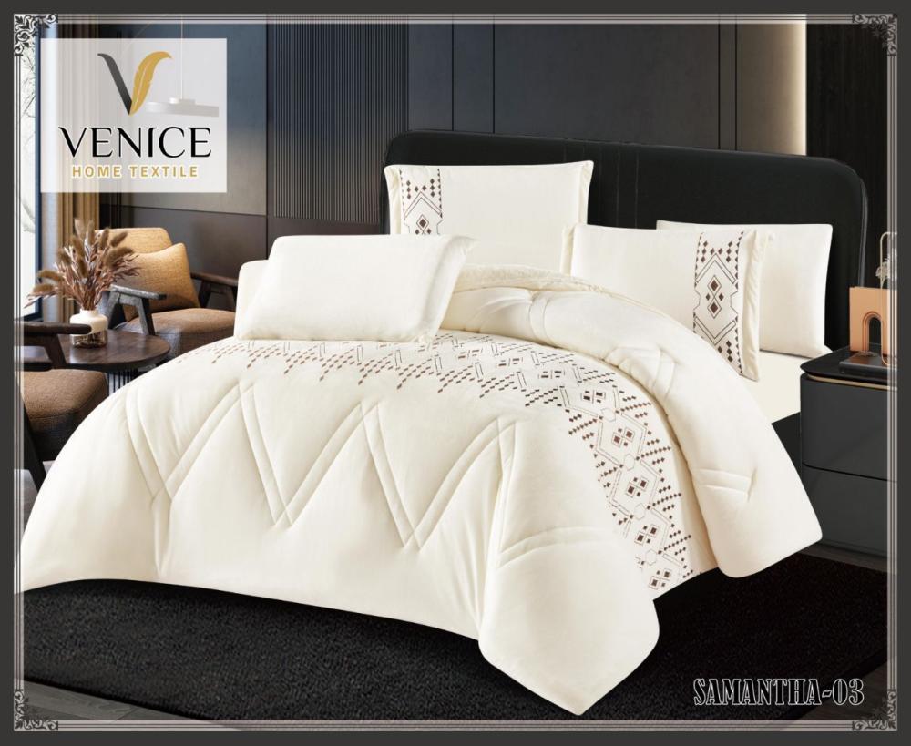 طقم مفرش سامانتا شتوي 6 قطع