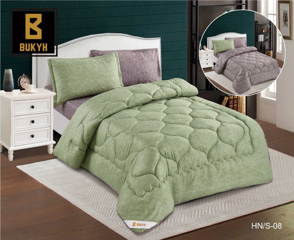 مفرش النجوم صيفي مفرد ونصف 4 قطع  - 08