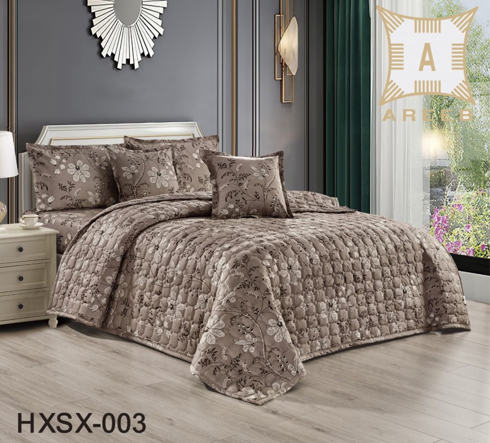 مفرش ورد  نفرين  مضغوط 6 قطع - 03