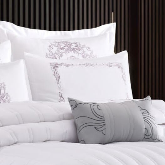 مفرش لؤلؤ صيفي مزدوج 7 قطع  - 01