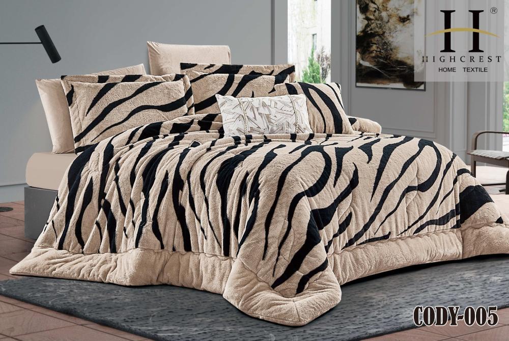 مفرش شتوي كودي ماركه هاي كريست 8 قطع