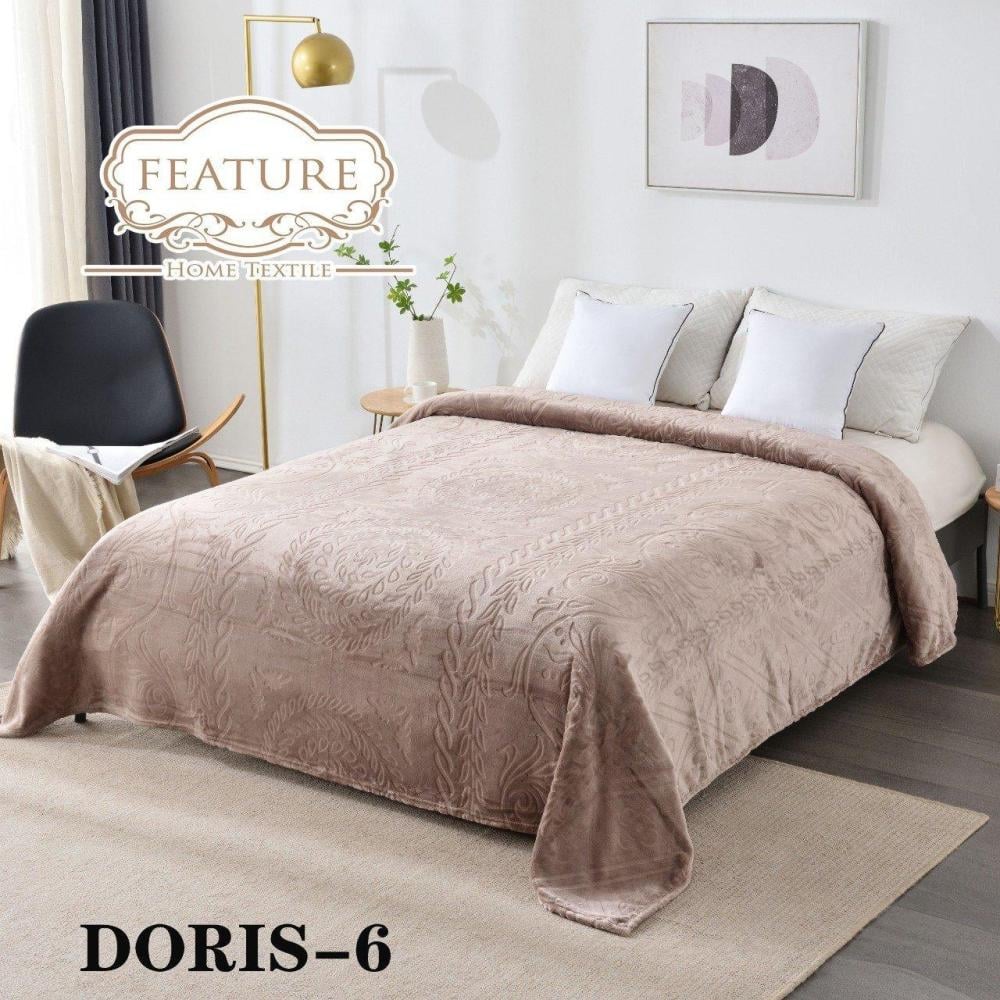 غطاء نفر ونصف دوريس مخمل ماركة فيتشر - 6