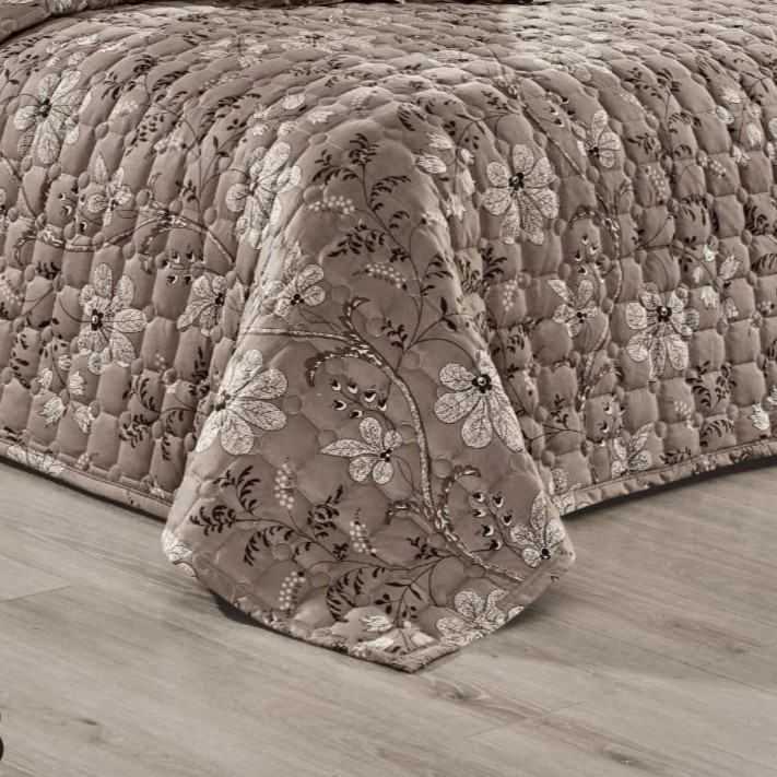 مفرش ورد  نفرين  مضغوط 6 قطع - 03