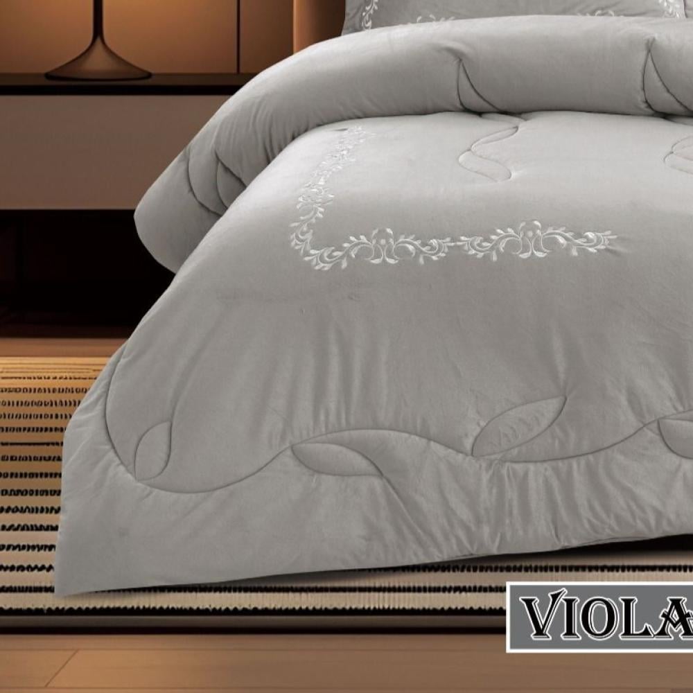 طقم مفرش شتوي فيولا 6 قطع