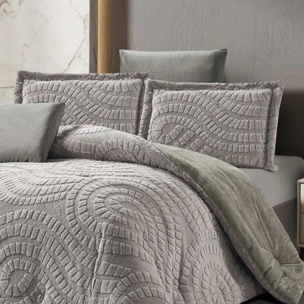 طقم مفرش شتوي بيرين 6 قطع