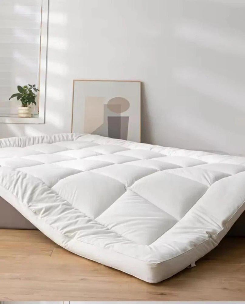 لباد فندقي 140*200 ارتفاع 15 سم قطن بوكيه