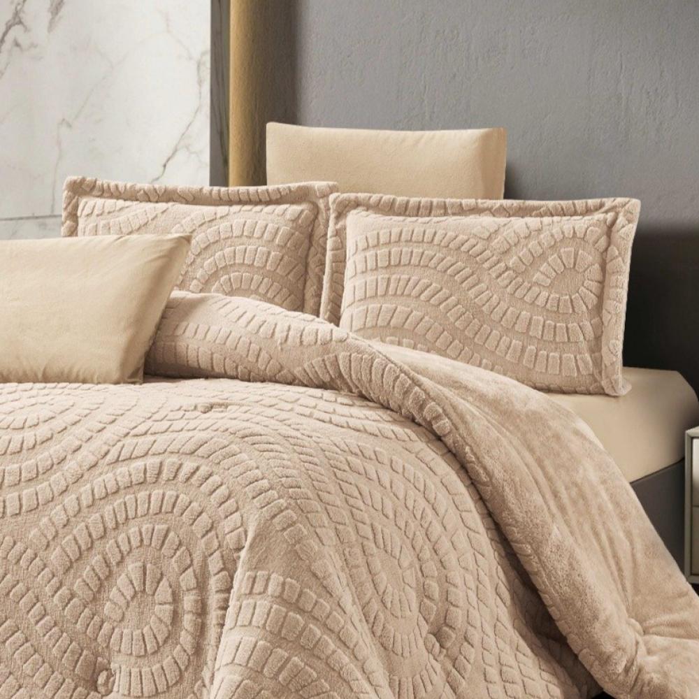 طقم مفرش شتوي بيرين 6 قطع