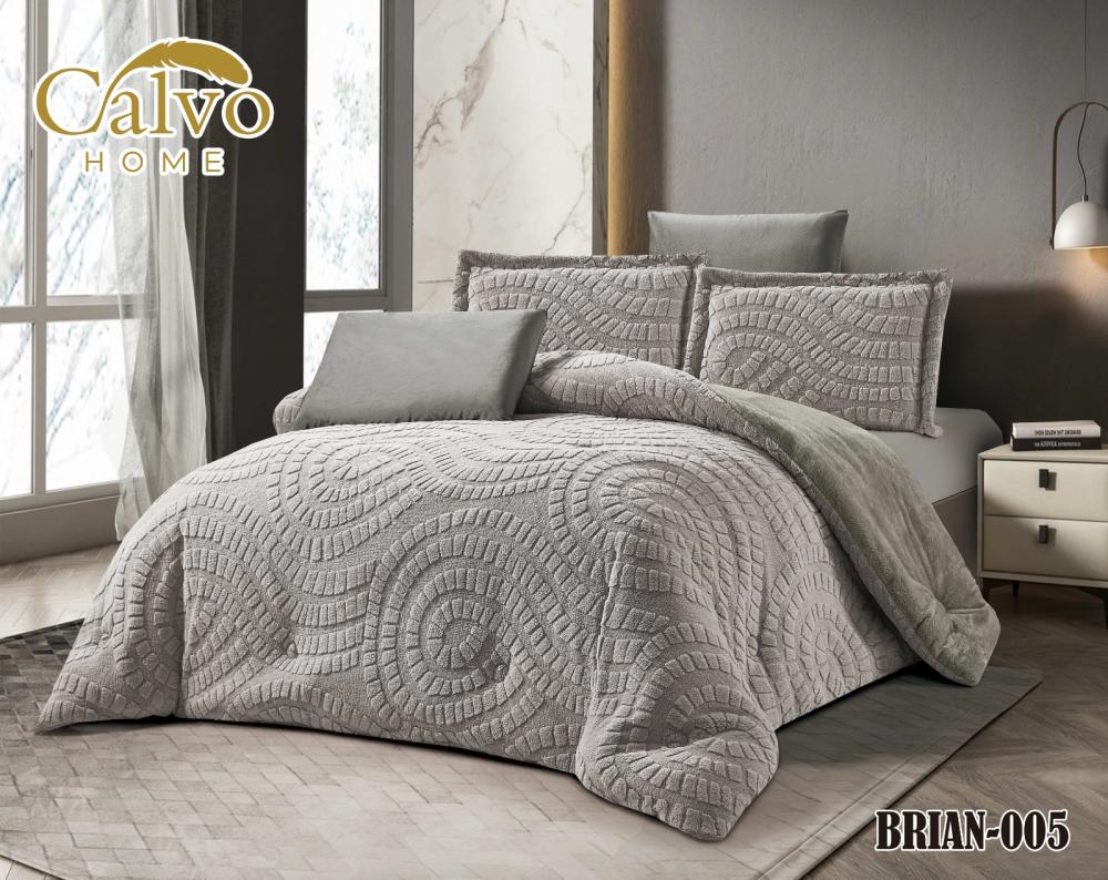 طقم مفرش شتوي بيرين 6 قطع