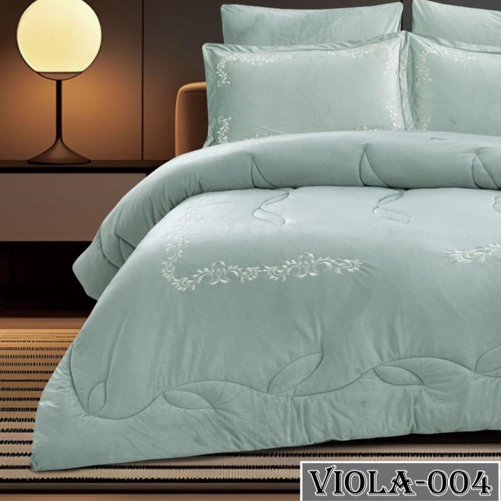 طقم مفرش شتوي فيولا 6 قطع