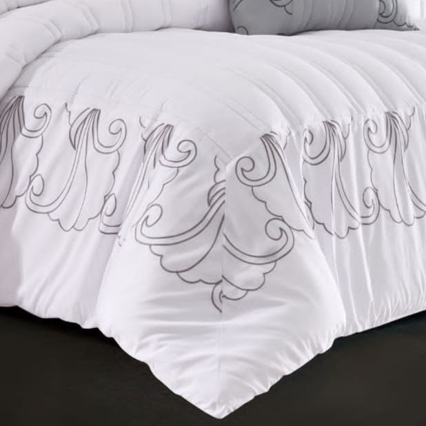 مفرش لؤلؤ صيفي مزدوج 7 قطع  - 01