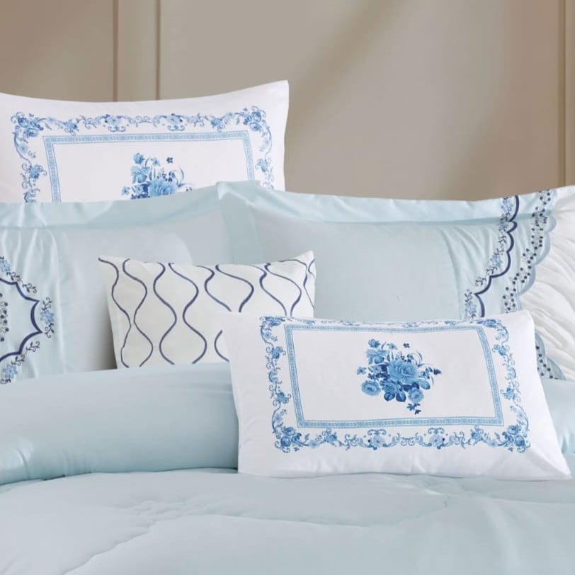 مفرش نسمات صيفي مزدوج 7 قطع 06