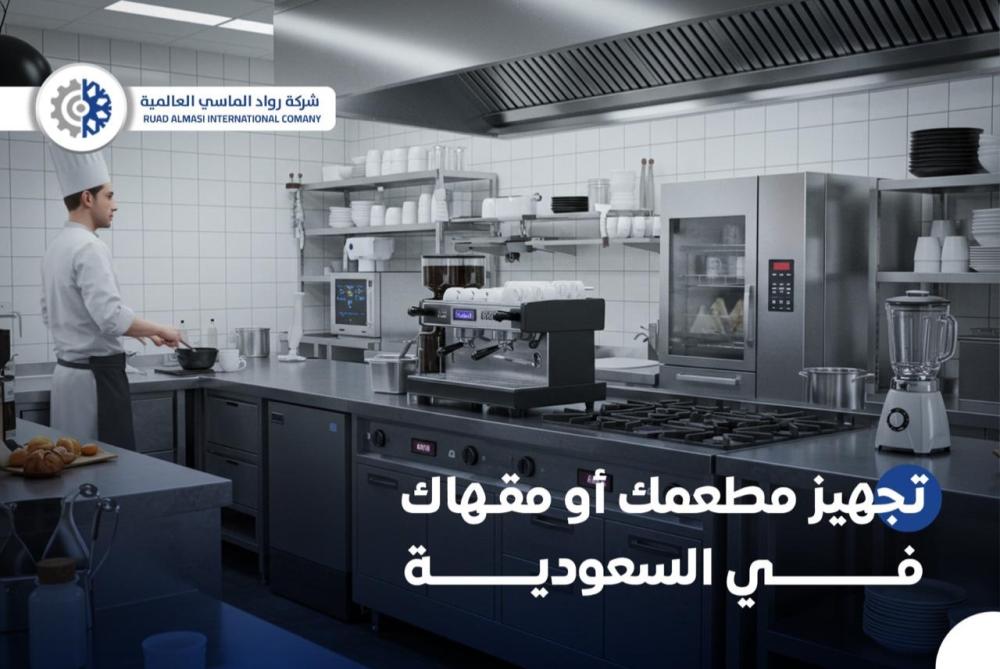 تجهيز مطعمك أو مقهاك في السعودية