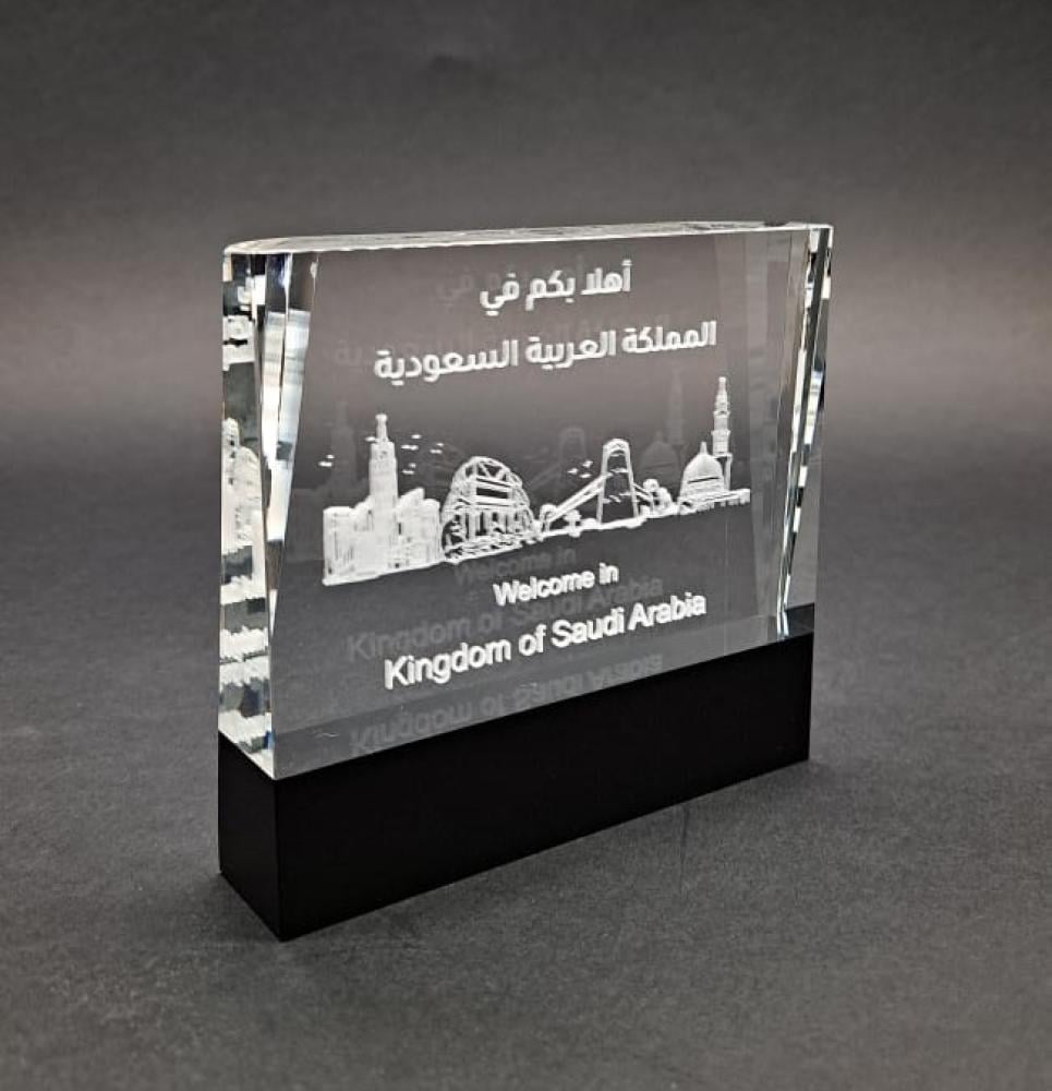 بلوك كريستال قاعدة أسود