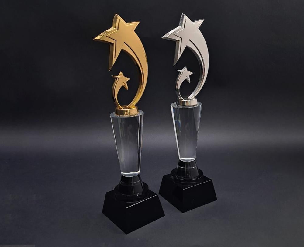 مجسم نجمة كريستال