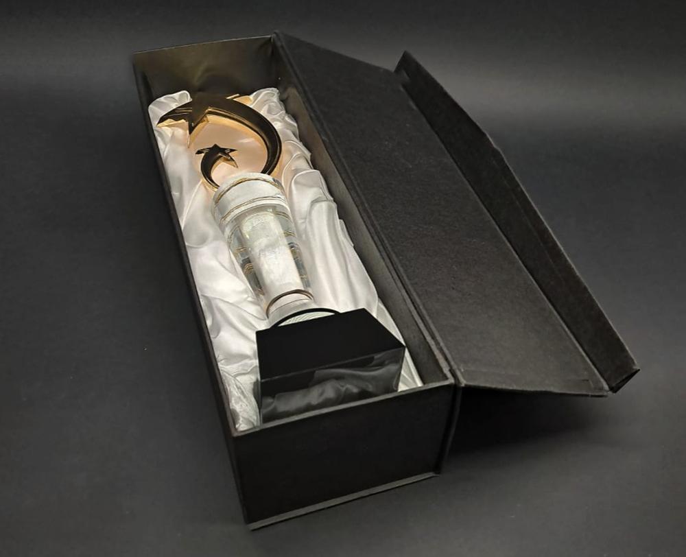 مجسم نجمة كريستال