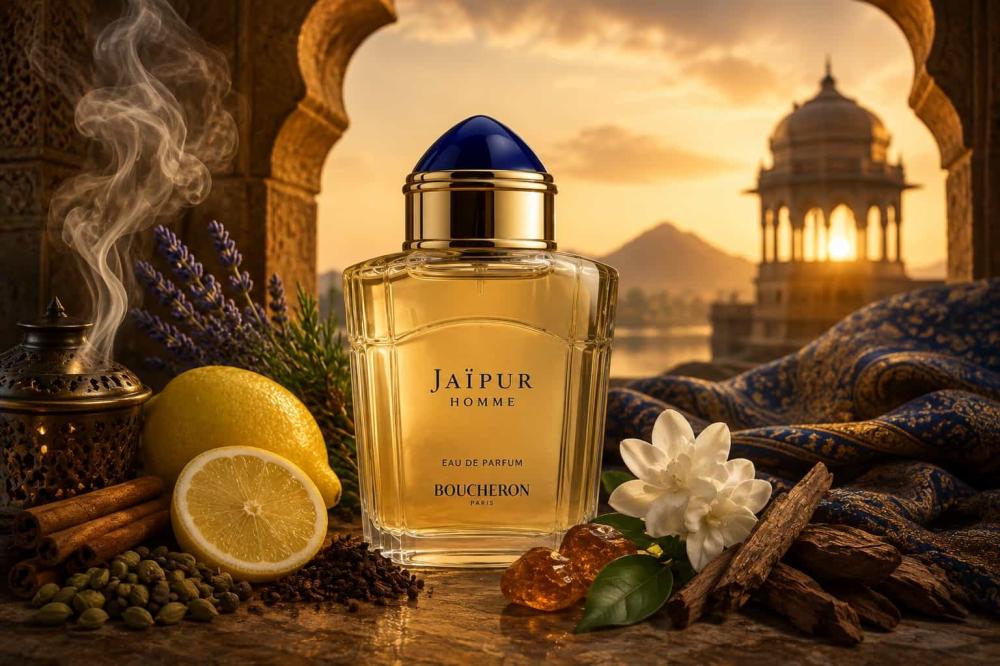 عطر جايبور بوشرون: روح الهند في عطر فرنسي فاخر