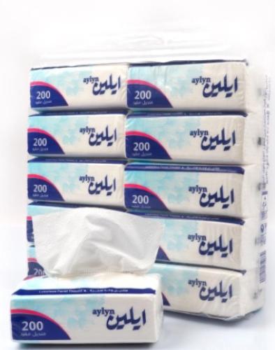 ايلين | حزمة مناديل 200 | 50 علبة | 10,000 منديل |...