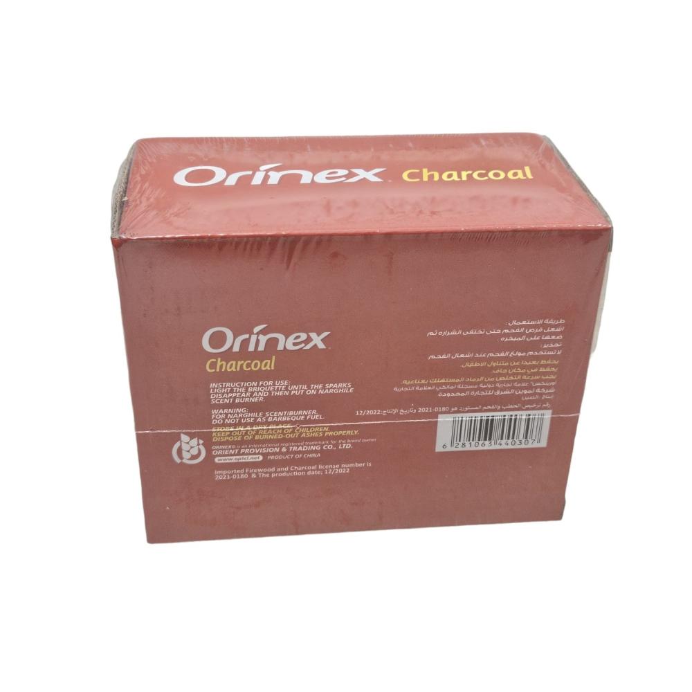 اورينكس | فحم بخور اسود دائري | علبة | 60 حبة | OXIC60