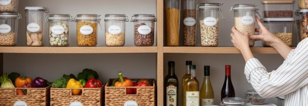 كيف ترتبين مستلزمات البقالة وتخزينها بشكل منظم؟
