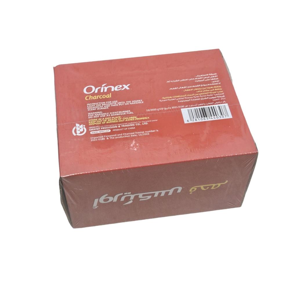 اورينكس | فحم بخور اسود دائري | علبة | 60 حبة | OXIC60