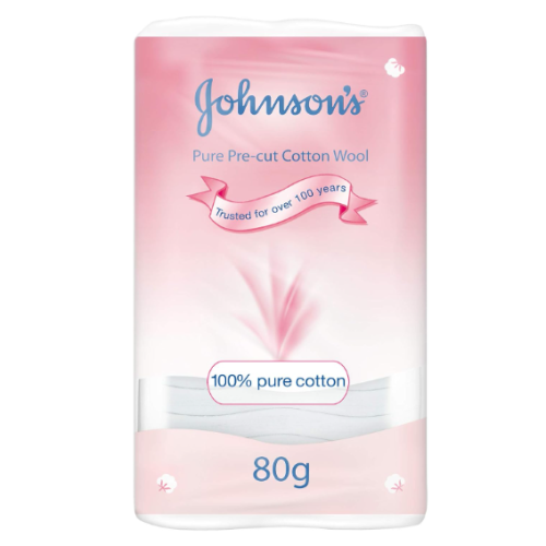 جونسون | بيبي صوف قطني نقي للأطفال | 80 جم Johnson...