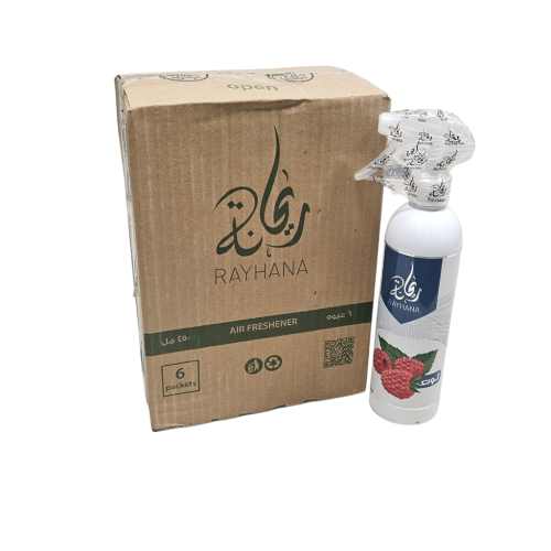 ريحانة | بخاخ معطر جو | توت | 450 مل | كرتون | 6 ح...
