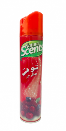 ناتشورال | بخاخ معطر جو | توت | 300 مل | 12 حبة Na...
