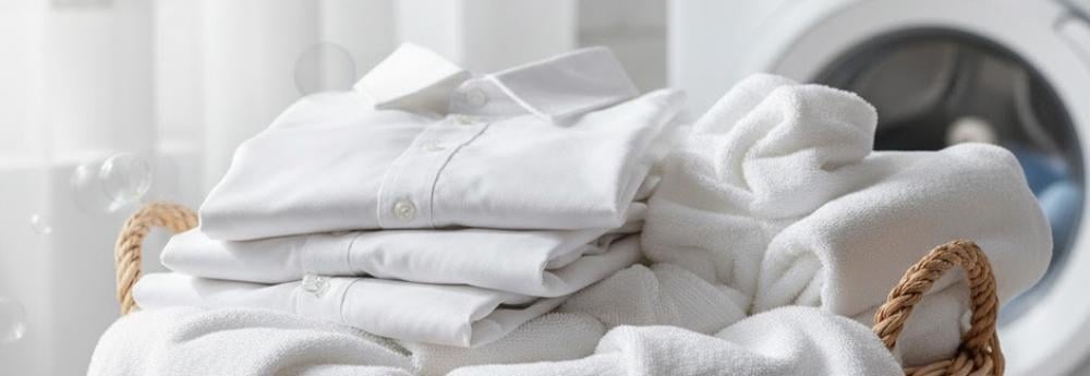 افضل طريقة للغسيل الابيض للحفاظ على نعومة الملابس