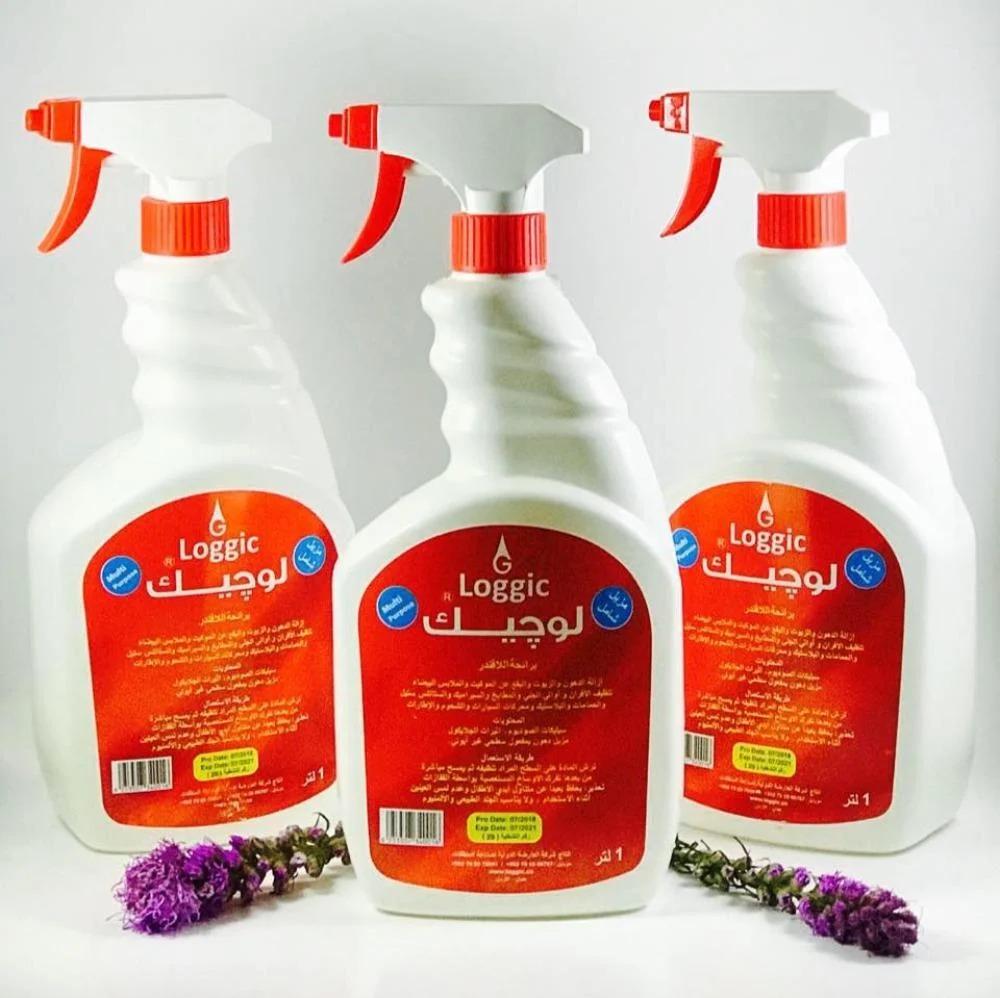 منظف لوجيك بخاخ منظف متعدد الاستخدام | مزيل الشامل | لافندر | 1 لتر | كرتون | 12 حبة | LG1L12