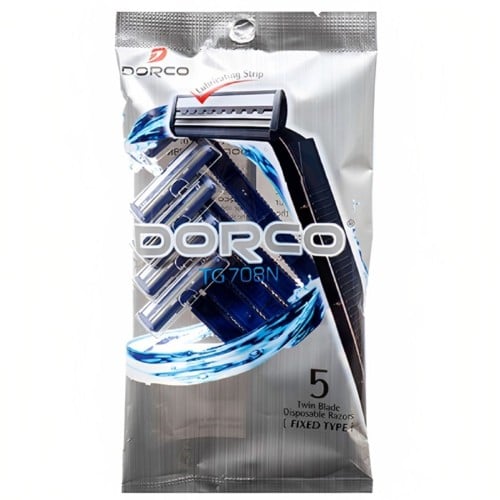 دوركو | موس حلاقة رجالي 2 شفرة 5 حبة Dorco | Dispo...