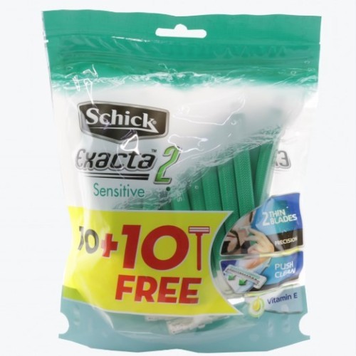 سشيك ماكينة رجالى بشرة حساسة 10+10مجانا SCHICK EXA...