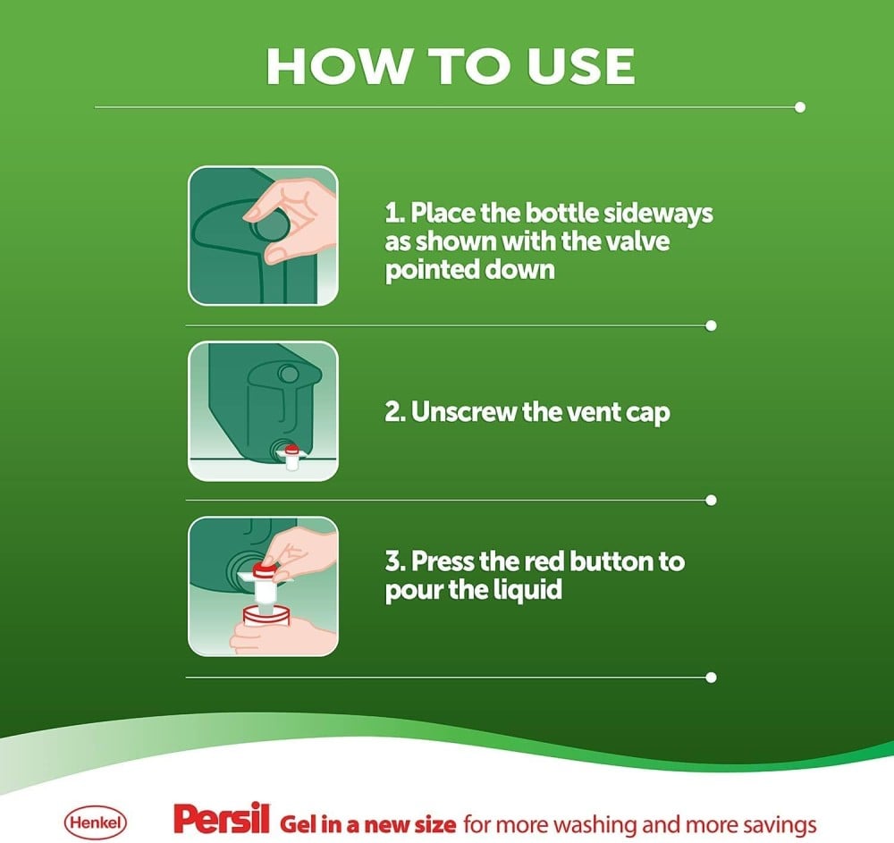 هنكل | برسيل | جل غسيل الملابس | منخفض الرغوة | اوتوماتيك | اخضر | لافندر | 7 لتر | كرتون | 3 حبة
