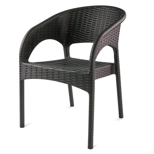 Samba | Lotus Chair With Handle | Rattan | iron Le...