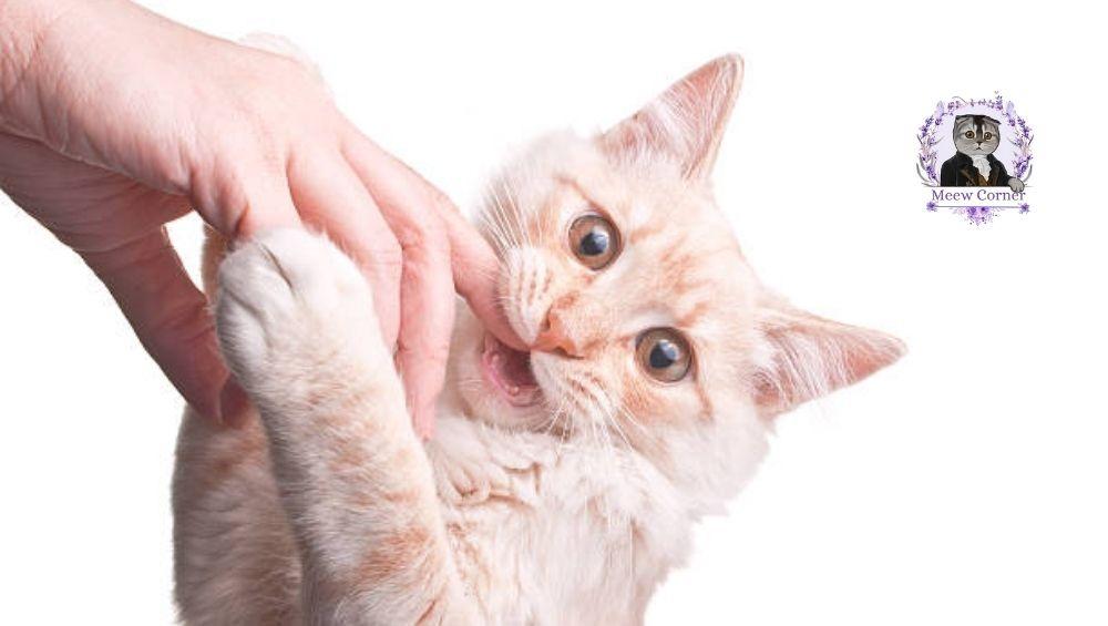 أسباب عض القطط لصاحبها أثناء اللعب وكيف تتعامل معها