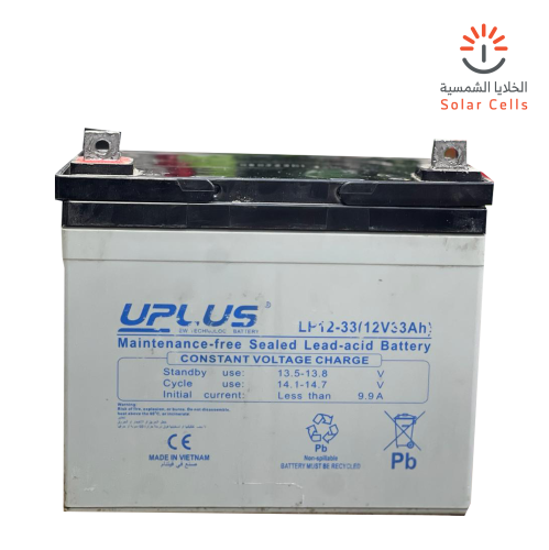 بطارية ابلس 12V-33Ah جل