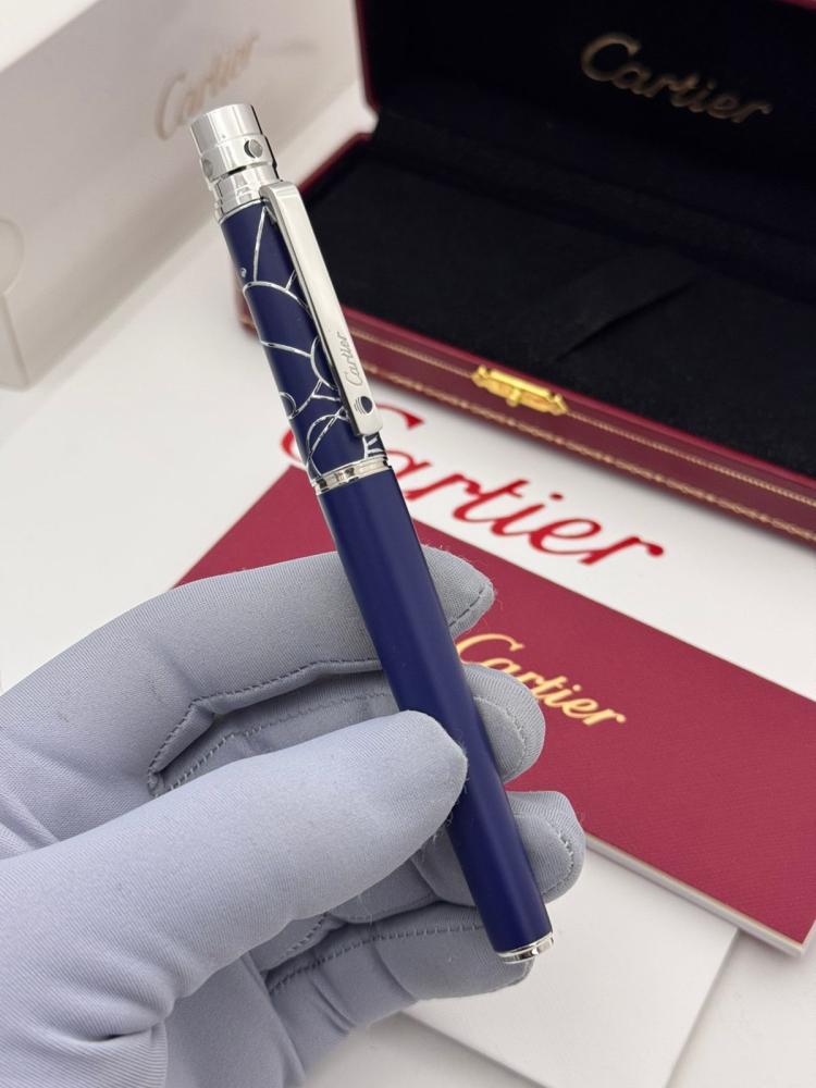 قلم كارتير سانتوس - كحلي مخطط