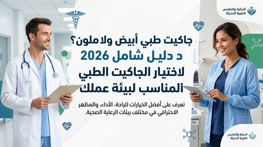 جاكيت طبي أبيض ولا ملون؟