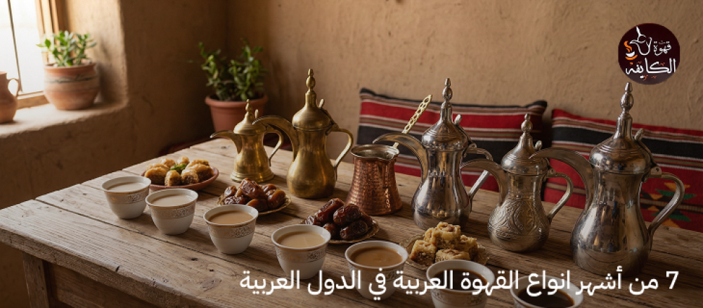 انواع القهوة العربية