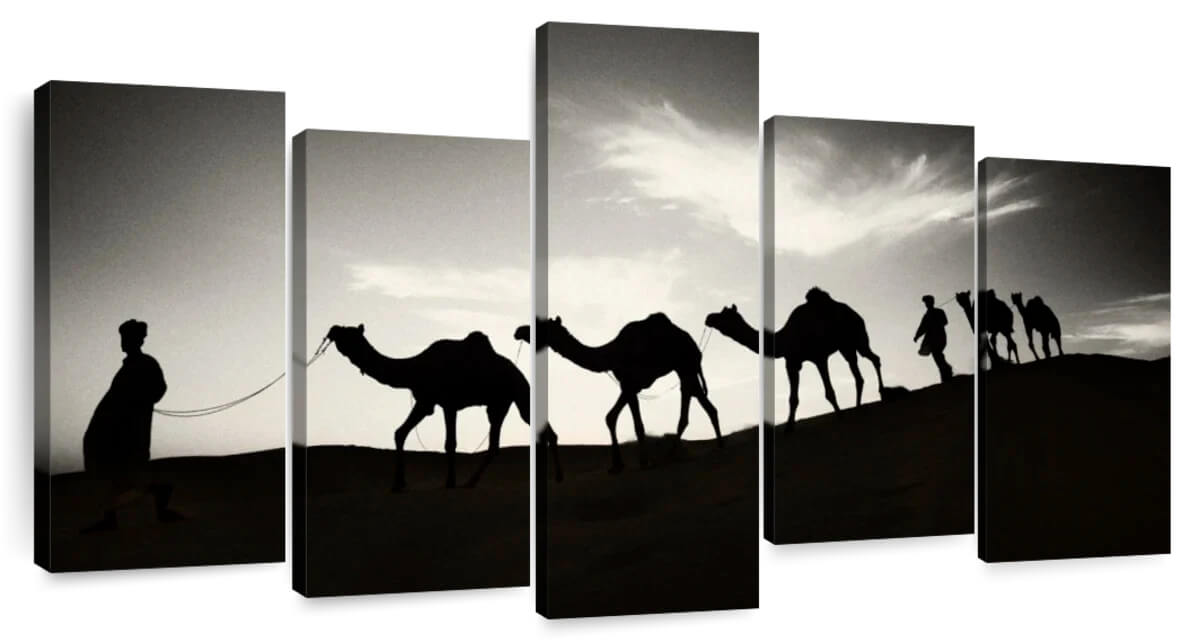 لوحات مقطعة