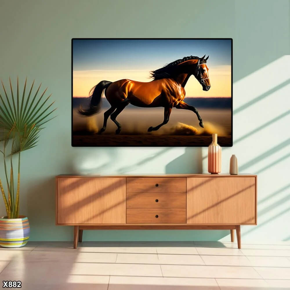 لوحات الخيل العربي