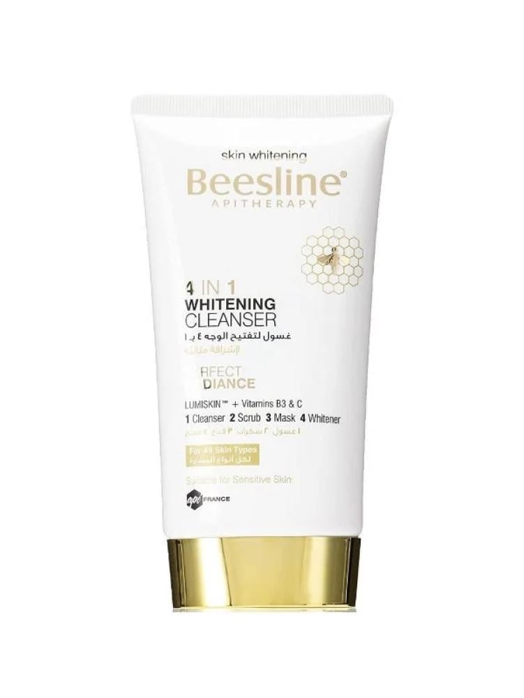 بيزلين غسول للوجه لتفتيح البشرة 4 في 1 -150مل