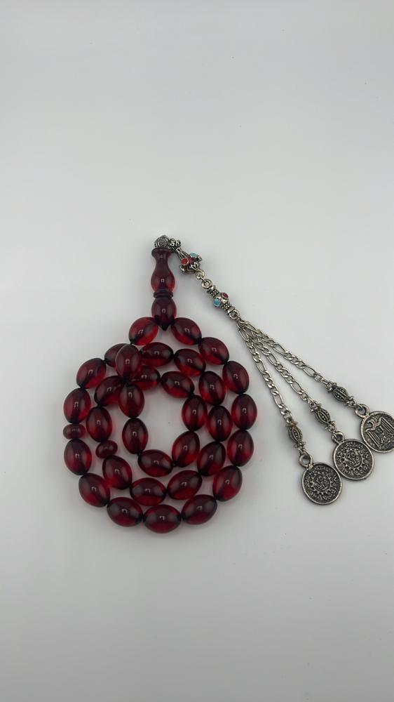 مسباح مسكي مانتك آحمر شفاف قصه بيض حمام