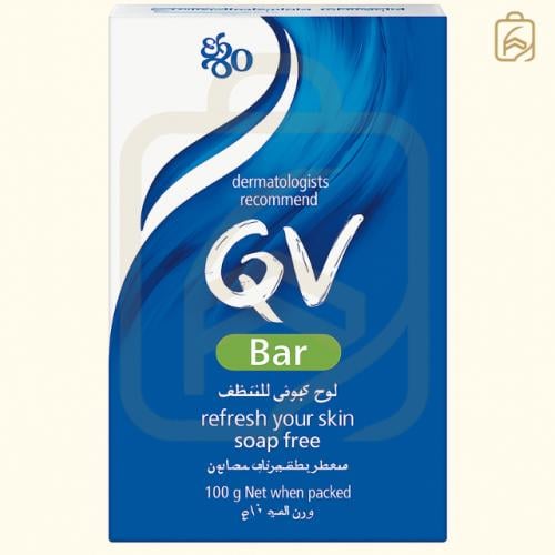 قطعة الصابون الخالية من العطور QV