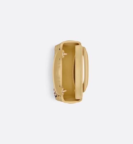 حقيبة Lady Dior الصغيرة cannage كريستيان ديور