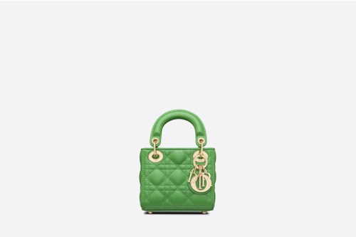 حقيبة Lady Dior الصغيرة cannage كريستيان ديور