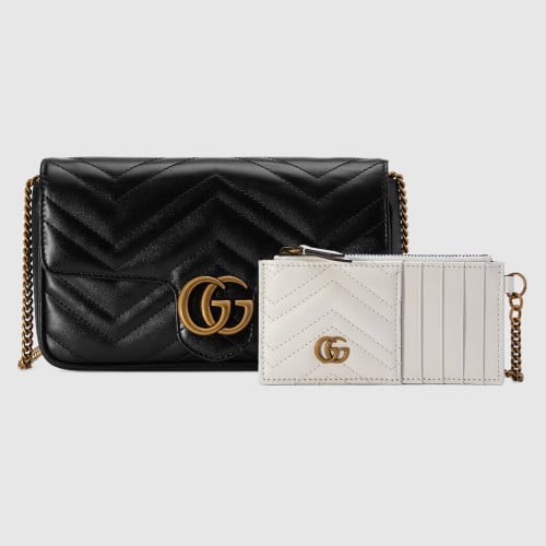 حقيبة مع حامل بطاقات قوتشي gucci